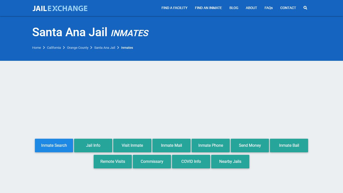 Santa Ana Jail Inmates - JAIL EXCHANGE